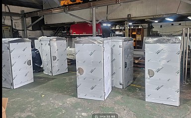 재난 경보 시스템  이중함체